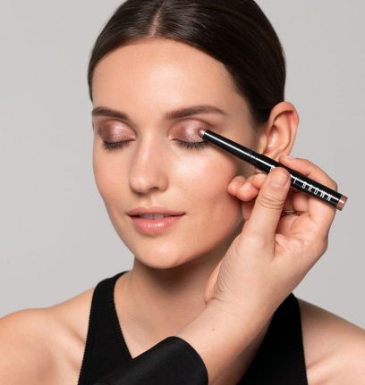 Makeup label beauty peau blanche